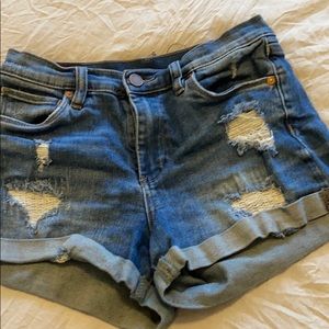 Jean shorts